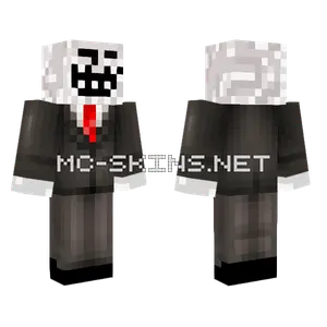 Troll Face Rebuild Minecraft skin