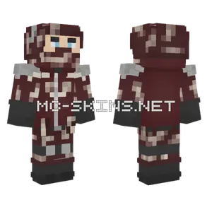 Trooper Red Minecraft skin