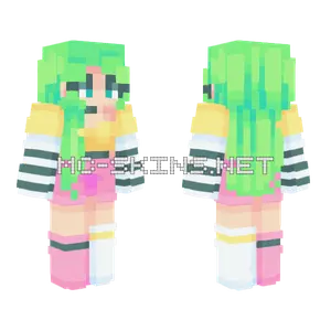 Tropical Sunshine Minecraft skin