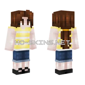 True Sunflower Minecraft skin