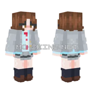 Tsubaki Sawabe Minecraft skin