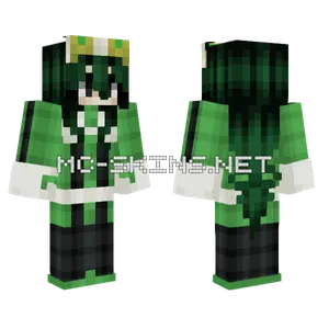 Tsuyu Asui Froppy Hero Outfit Minecraft skin
