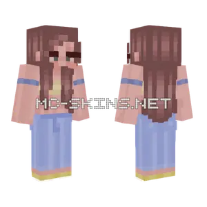 Tube Top Girl Read Des Minecraft skin