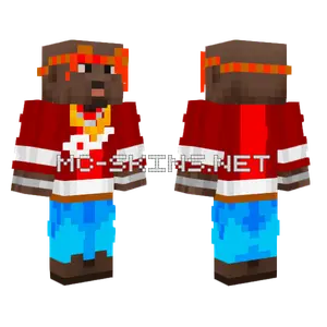 Tupac Shakur Minecraft skin