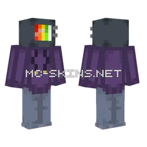 TV Head Minecraft skin