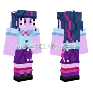 Twilight Sparkle Eg Minecraft skin
