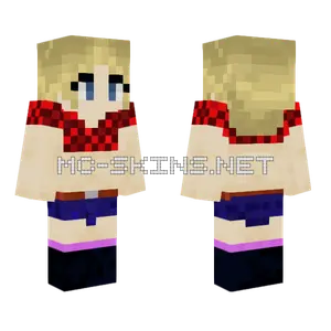 Twin Peaks Girl Minecraft skin