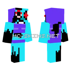 Twisted Astro Minecraft skin