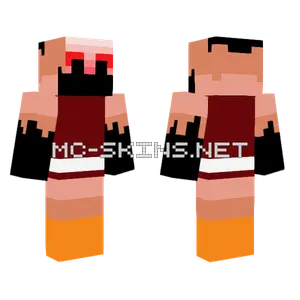 Twisted Shrimpo Minecraft skin