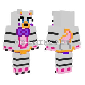 Twizzy FNAF Animatronic Minecraft skin