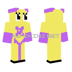 Ub Funkeys Twinx Yellow Minecraft skin