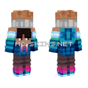 Ubhi Blue Team Championships Minecraft skin