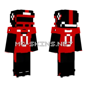 Ugf Red Face Minecraft skin