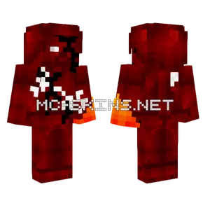 Ultamate Demon Steve Minecraft skin