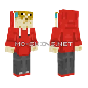 Ultimate Pufferfish Kid Minecraft skin