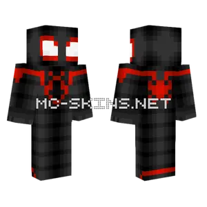 Ultimative Spider-Man PS5 Suit Minecraft skin