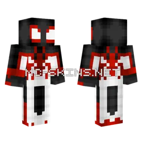 Ultimative Spider-Man Track Suit Minecraft skin
