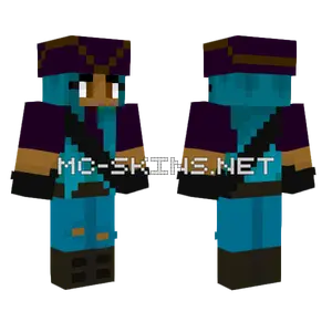 Uma Daughter Of Ursula Minecraft skin