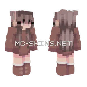 Umber Girl Minecraft skin