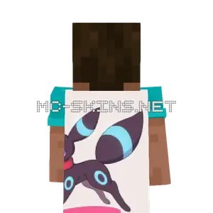Umbreon cape, outside and lining