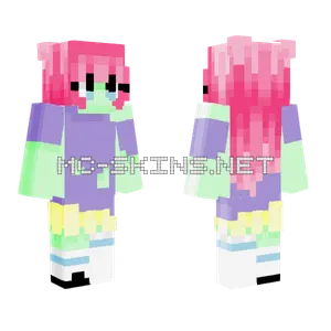 Undead Pastels Minecraft skin
