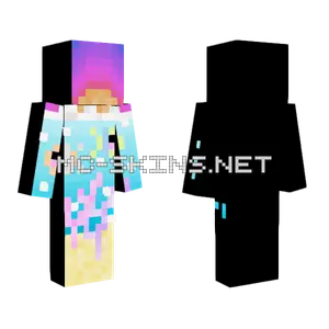 Under The Sea Pixelart Minecraft skin