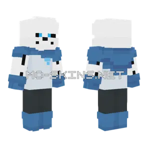 Underswap Sans Minecraft skin