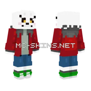 Undertale OC Minecraft skin