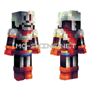 Undertale Papyrus Minecraft skin