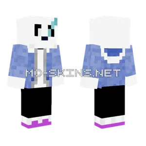 Undertale Sans Minecraft skin