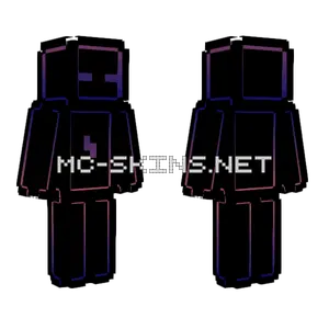 Undulating Gradient Underglow Minecraft skin