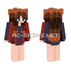 Unfinished Girl Skin Minecraft skin