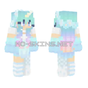 Unicorn Sea Minecraft skin