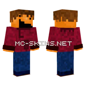 Unique Looking Skin Minecraft skin