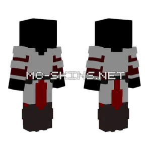 Unshaded Armor Base Minecraft skin