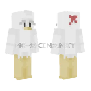 Untitled Goose Game Goose Minecraft skin