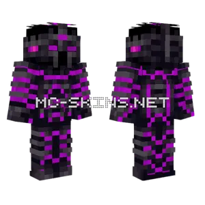 Updated Ender Knight Minecraft skin