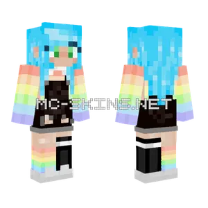Updated Luna D Minecraft skin