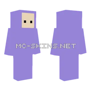 Updated Purple Teletubby Minecraft skin
