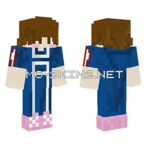 Uraraka Training Outfit Minecraft skin