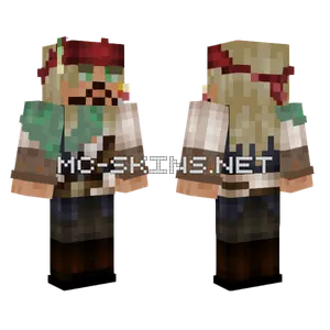 Ushima Cowboy Skin Minecraft skin