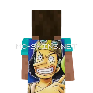 Usopp cape, outside and lining