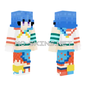 Uta From Bubble Minecraft skin