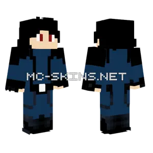 Uyu Blue Outfit Minecraft skin