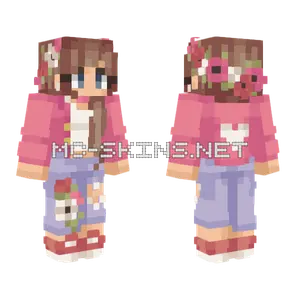 Valentine S Blooms Rce Minecraft skin