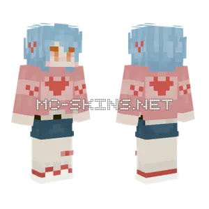 Valentinesblue Girl Minecraft skin