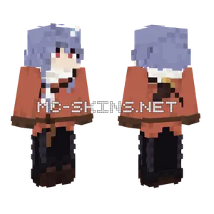 Valeriya Free Time Minecraft skin