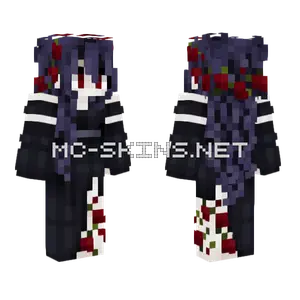 Vampire Queen Overgrown Minecraft skin