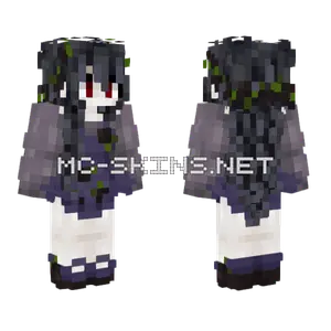 Vampire Queen Wither Rose Minecraft skin