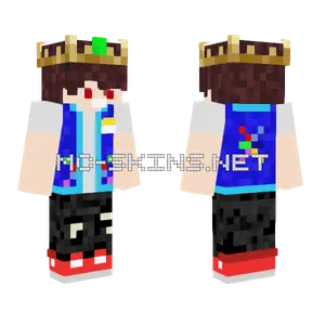 Vampire Walmart Employee Minecraft skin
